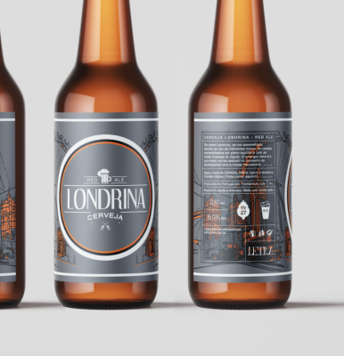 beer label design - Taberna Londrina
